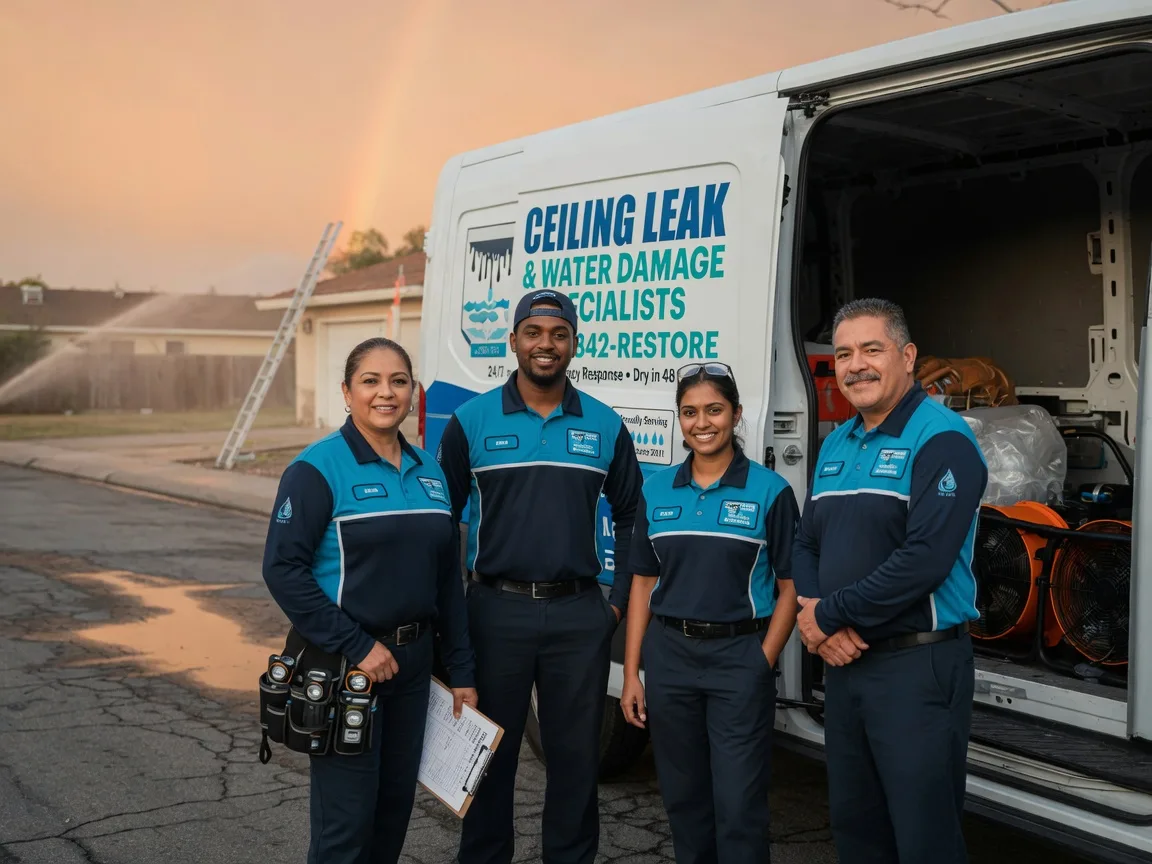 Ceiling Leak Cleanup company in Bowie, TX